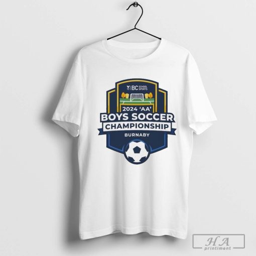 Official 2024 BCSS 2A Boys Soccer Championship Shirt