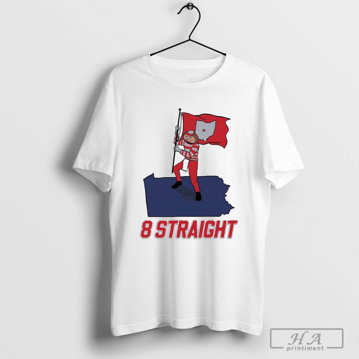 Official 8 Straight Ohio State Shirt