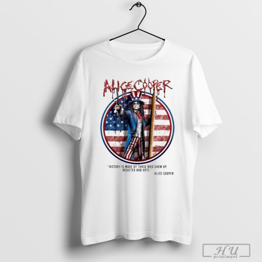 Alice Cooper Register and Vote Shirt