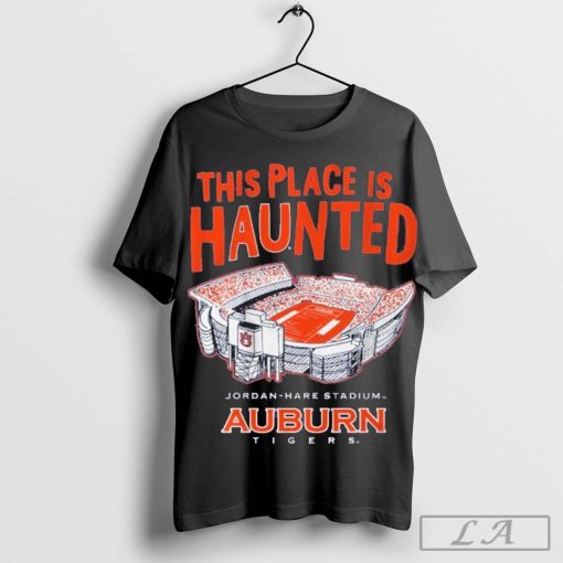 Official Auburn Football This Place Is Haunted T-shirtOfficial Auburn Football This Place Is Haunted T-shirt
