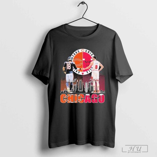 Official Chicago Bears x Chicago Bulls Signature Shirt