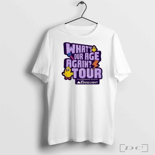 Official Cito what’s our age again tour T-shirt