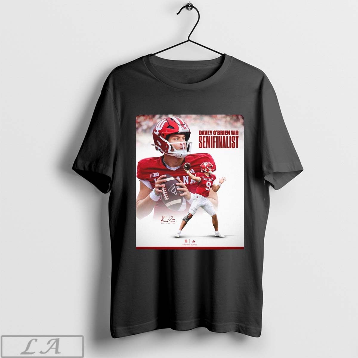 Official Davey Obrien Indiana Hoosiers Award Semifinalist Signature Poster T Shirt
