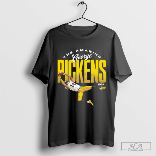 Official George Pickens Pittsburgh Steelers NFL Football 2024 The Amazing T-shirt