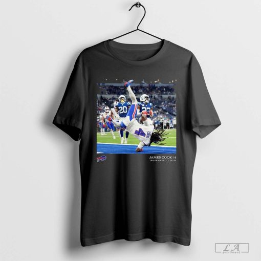 Official James Cook Buffalo Bills NFL Flash Features Week 10 Shirt