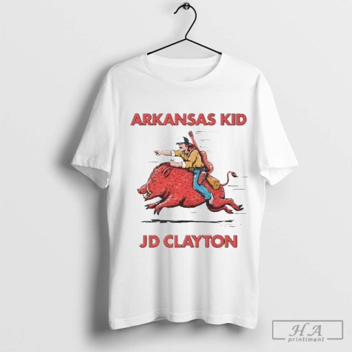 Official Jd Clayton Tour Arkansas Kid 2024 Painting T-shirt