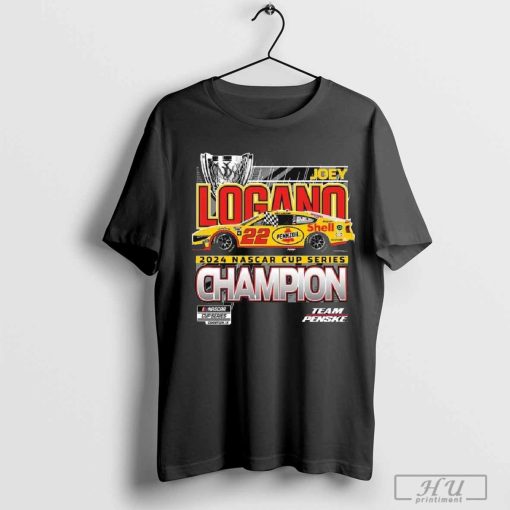 Official Joey Logano Team Penske 2024 NASCAR Cup Series Champion Shirt