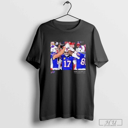 Official Josh Allen Buffalo Bills Nfl Flash Features Week 11 Shirt