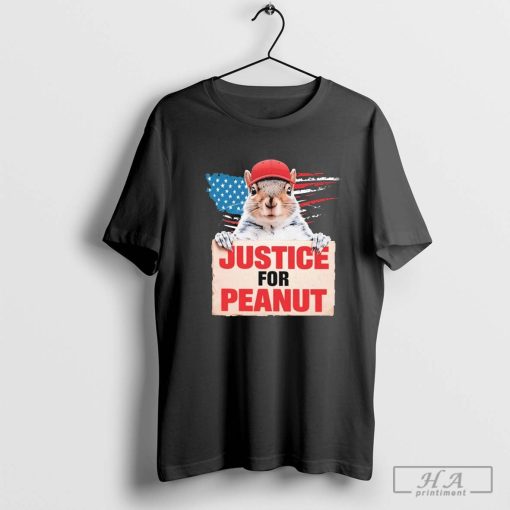 Official Justice For Peanut The Squirrel Peanut Squirrel T-Shirt