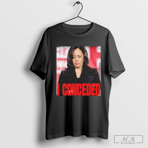 Official Kamala Harris I Conceded T-Shirt