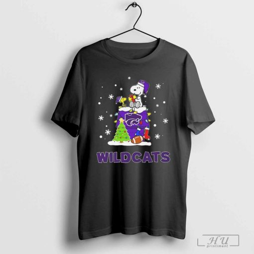 Kansas State Wildcats Snoopy Peanuts Christmas 2024 Shirt