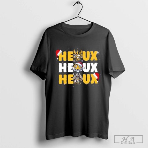 Official LSU Tigers Christmas Heaux Heaux Heaux Shirt