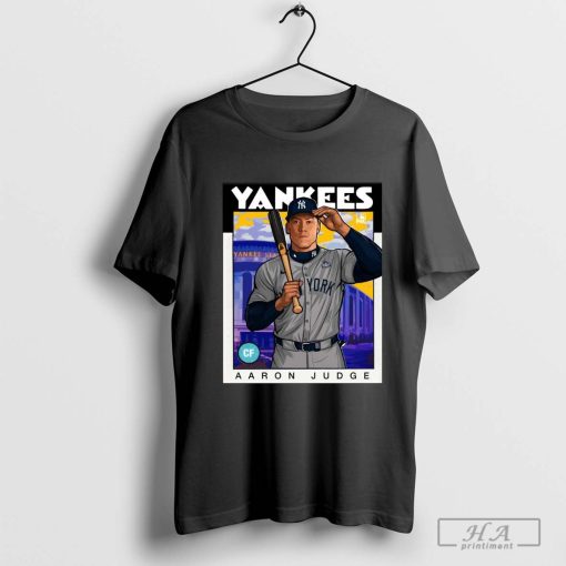 Official MLB on FOX Aaron Judge New York Yankees World Series player graphic T-shirt