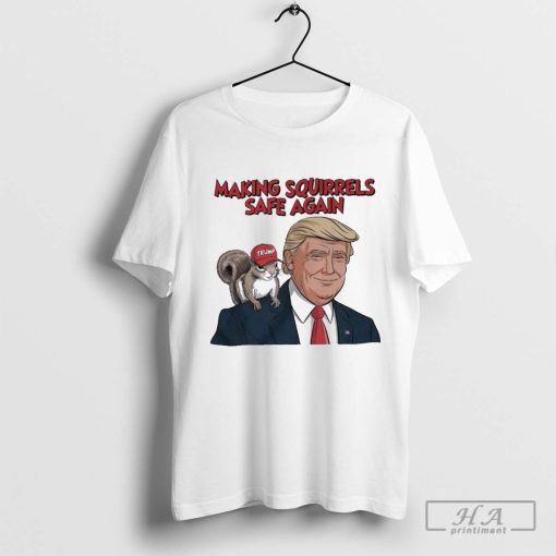 Official Make Squirrels Safe Again Trump 2024 Shirt