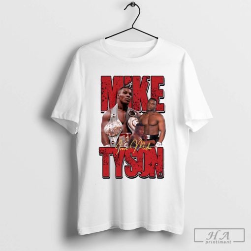 Official Mike Tyson Iron Mike Vs Jake Paul Graphic T-shirt