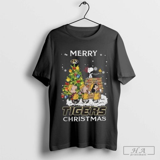 Official Missouri Tigers X Snoopy And Friends Merry Christmas 2024 Shirt