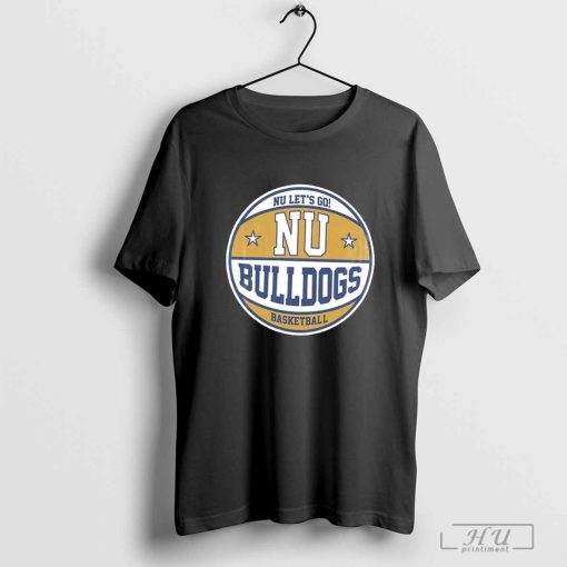 Official NU Let's Go NU Bulldogs Basketball Shirt