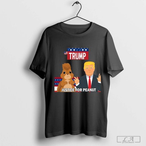 Official Peanut The Squirrel Trump Justice For Peanut Shirt