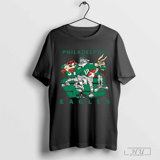 Philadelphia Eagles Cartoon Eagles Super Bowl 2024 Shirt