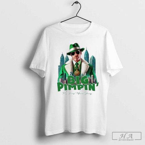 Official Philly Shakedown Podcast Howie Roseman Big Pimpin T-Shirt