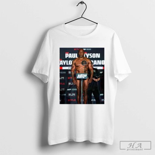 Official Poster Jake Paul Vs Iron Mike Tyson Friday Nov 15 T-shirt