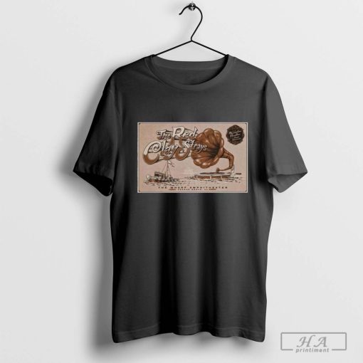 Official Poster The Red Clay Strays Orange Beach AL July 3-2025 t-shirt