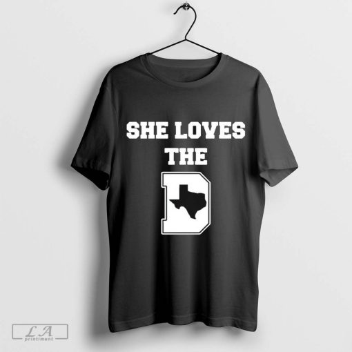 Official Ruby Reid Wearing She Loves The D Dallas Texas t-shirt