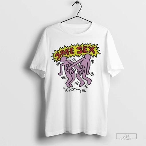 Official Safe Sex Keith Haring T-shirts