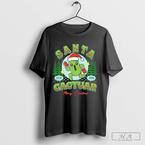 Official Santa Cactuar Merry Christmas Shirt