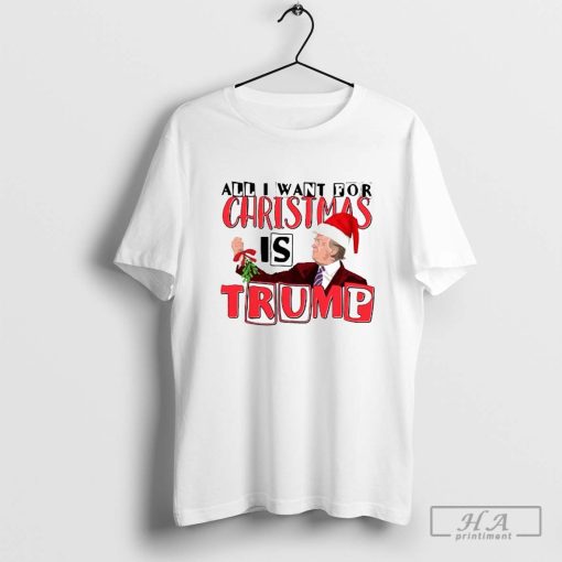 Official Santa Donald Trump all I want for Christmas is Trump 2024 Shirt