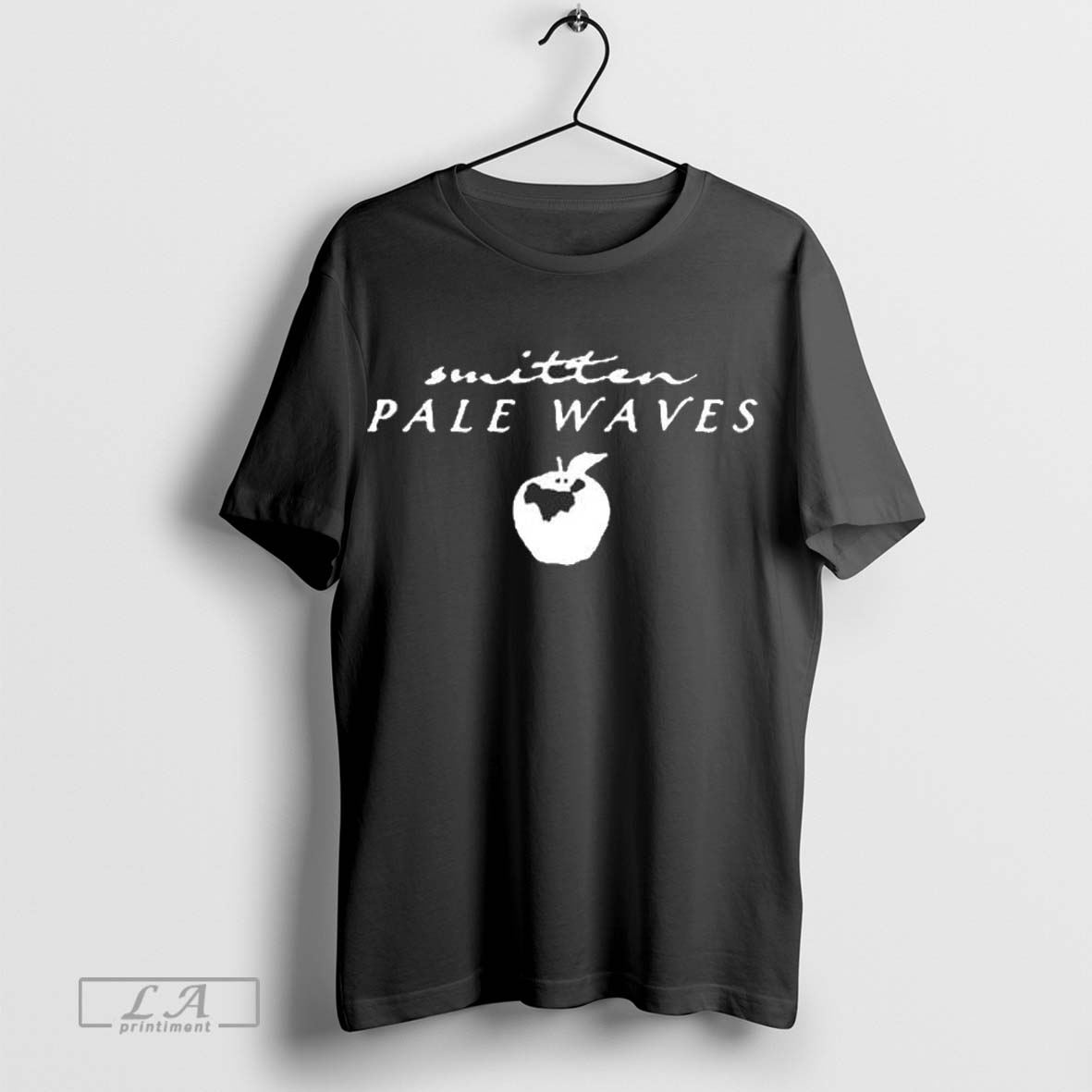 Official Smitten Apple Pale Waves T shirt