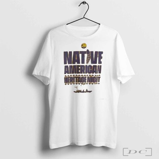 Official South bay Lakers native American heritage night T-shirt