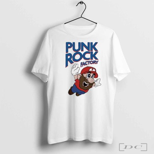 Official Super punk rock factory Bros 2024 T-shirt