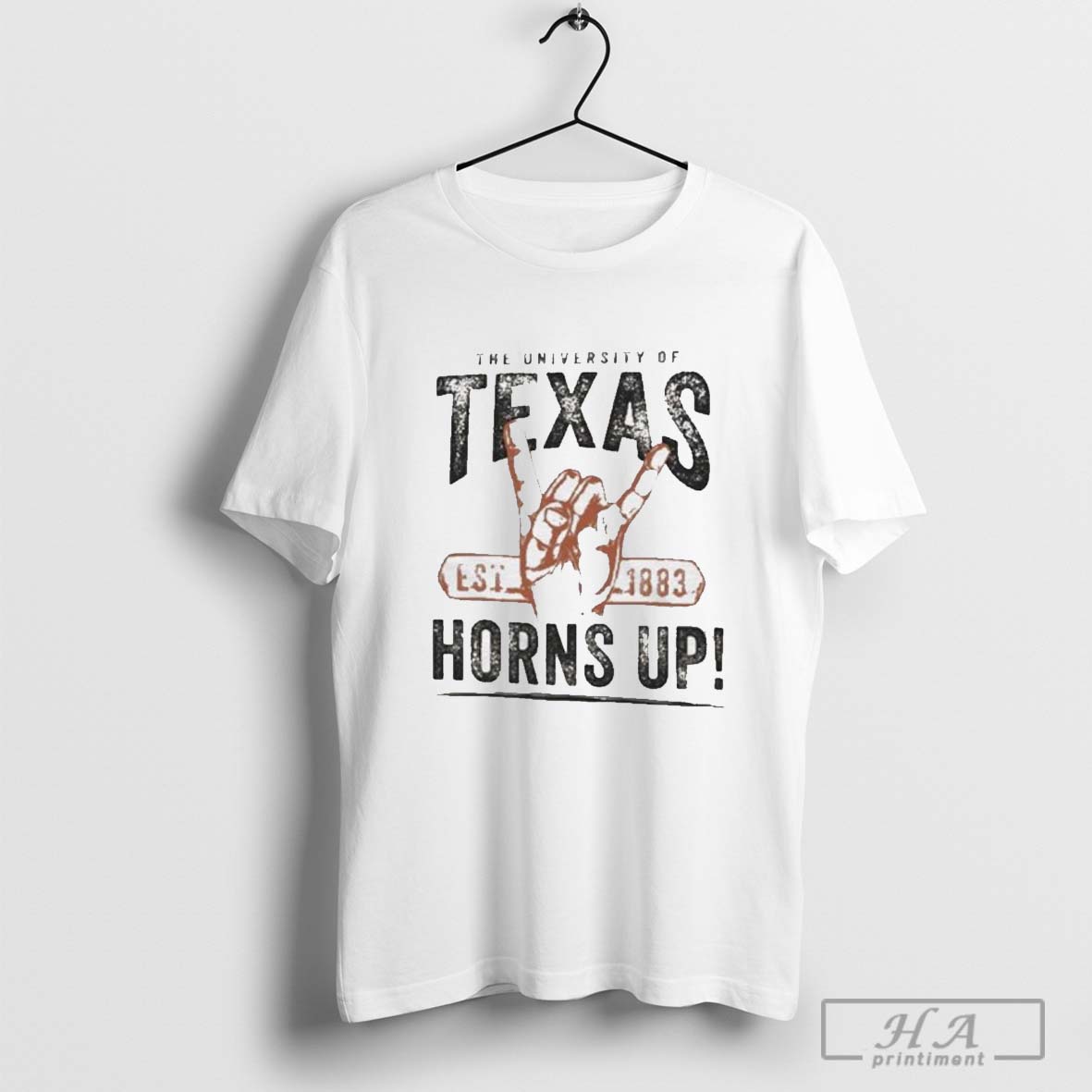 Official Texas Longhorns Horns Up Est 1883 Shirt