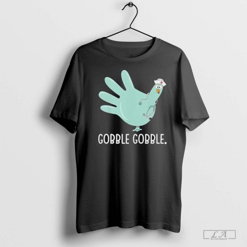 Official Thanksgiving Nurse Glove Turkey Nurse Thanksgiving For Nurse T- Shirt