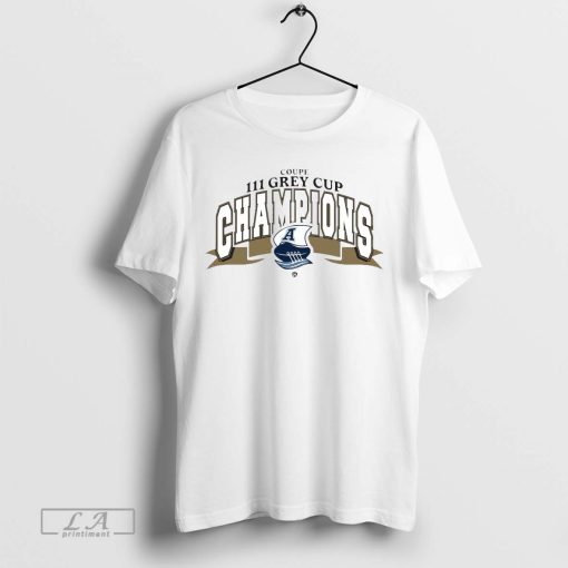 Official Toronto Argonauts Coupe 111 2024 Grey Cup Champions Locker Room Shirt