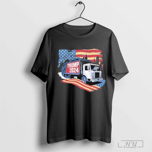 Official Trump 2024 Garbage Truck T-Shirt