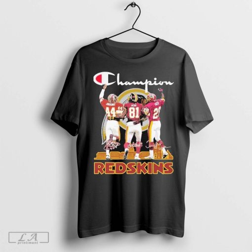 Official Washington Redskins The Champions The Legends Of Team History T-Shirt