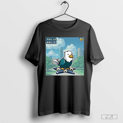 Official Winners of Week 10 in the NFL Philadelphia Eagles Vs Dallas Cowboys 34 - 6 Poster t-shirt