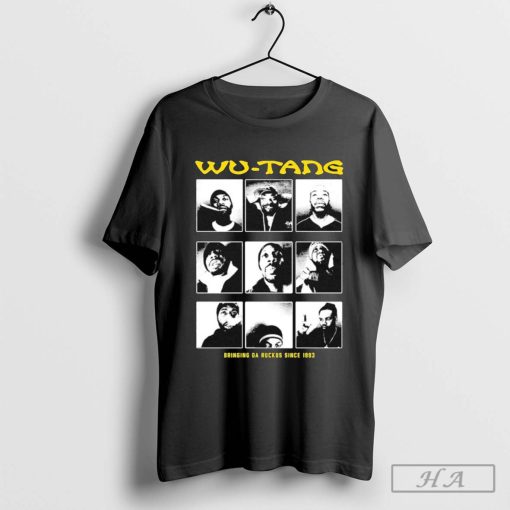 Official Wu Tang Clan 9 Diagrams Tee Bringing Da Ruckus Since 1993 Shirt