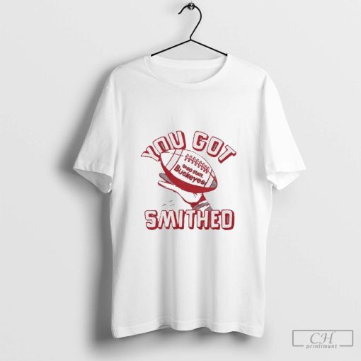 Ohio State Buckeyes Jeremiah Smith You Got Smithed T-Shirt