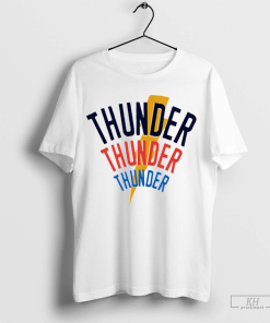 Oklahoma City Thunder 3x Thunder shirt