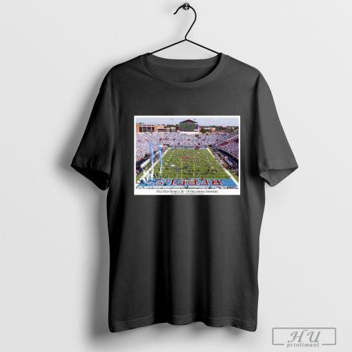 Oklahoma Sooners 14-26 Ole Miss Rebels October 26 2024 Hemingway Stadium Poster t-shirt