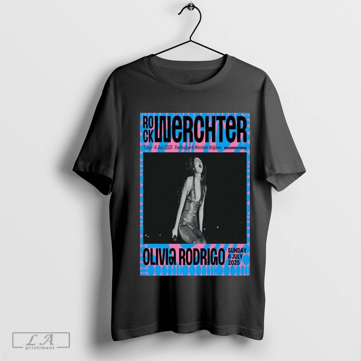 Olivia Rodrigo Rock Werchter Sunday July 6 2025 Werchter Belgium Shirt