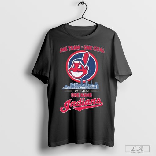 One Team One Goal 1894 Forever One Name Cleveland Guardians Shirt