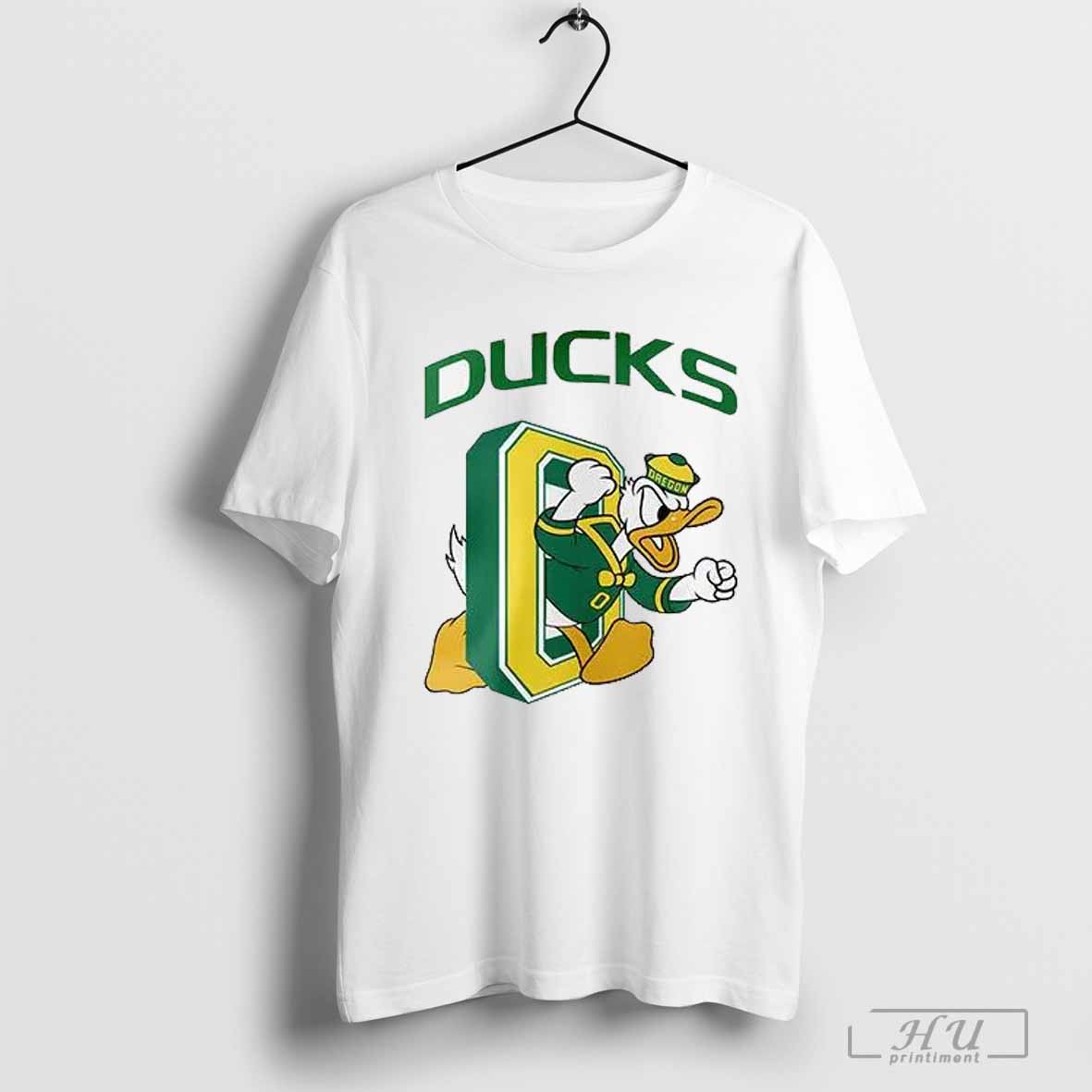 Oregon Ducks Football Ascending White T Shirt