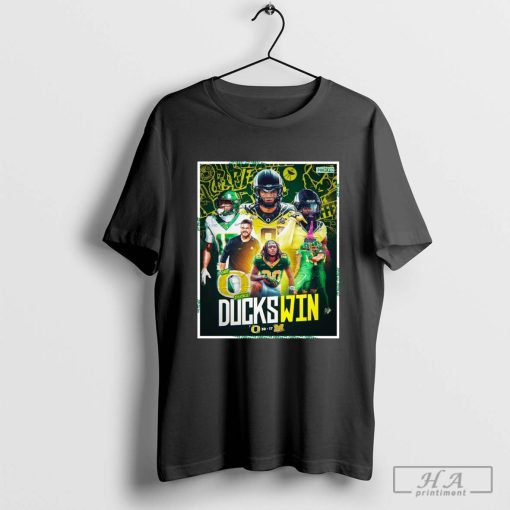 Oregon goes into Ann Arbor Oregon Ducks Win 38-17 Michigan Wolverines t-shirt