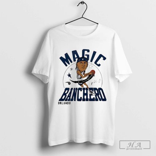 Orlando Magic Paolo Banchero Signature City Caricature T-shirts