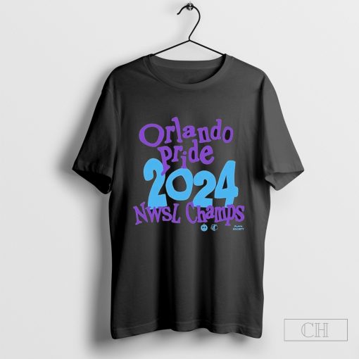 Orlando Pride Playa Society 2024 NWSL Champions T-Shirt