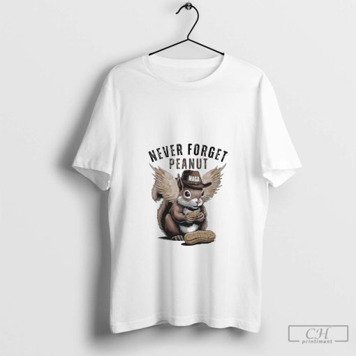 Peanut Squirrel Never Forget Peanut 2024 Shirt